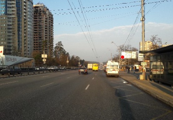 Фото рекламной плоскости по адресу Победы пр., 142а