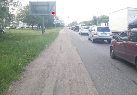 Фото рекламной плоскости по адресу Кольцевая дорога