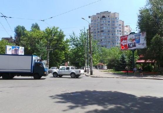 Фото рекламной плоскости по адресу Овручcкая ул. - Багговутовская ул.