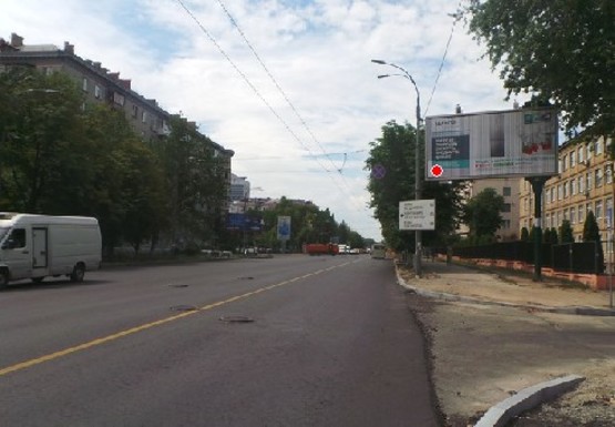 Фото рекламной плоскости по адресу Воздухофлотский пр., 22 - Петра Нищинского ул.