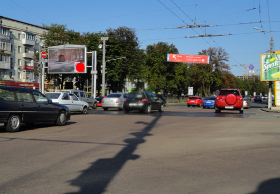 Фото рекламной плоскости по адресу Победы пл. - Победы пр., 1 Фото рекламной плоскости по адресу Победы пл. - Победы пр., 1