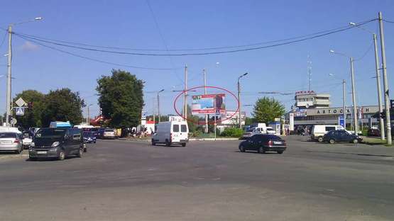 Фото рекламної площини за адресою Миру - Автовокзал Фото рекламної площини за адресою Миру - Автовокзал