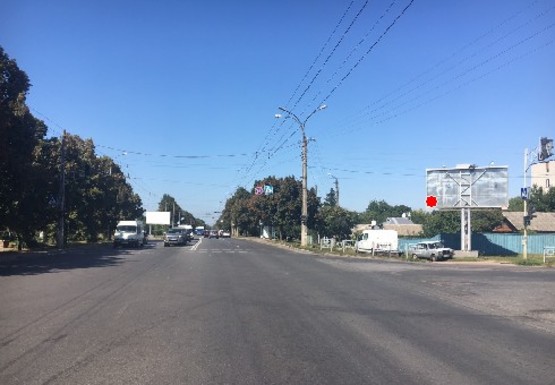 Фото рекламной плоскости по адресу Мира пр., 215 - Михалевича ул.