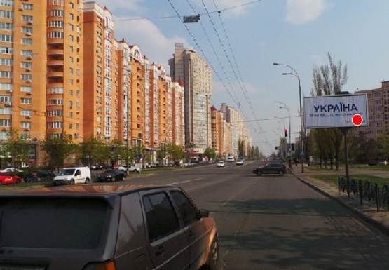 Фото рекламної площини за адресою Героев Сталинграда пр., 11 Фото рекламної площини за адресою Героев Сталинграда пр., 11