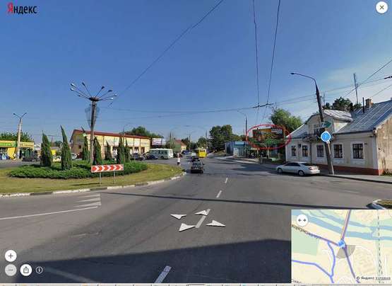 Фото рекламной плоскости по адресу Гагаріна -  Корсунська Фото рекламной плоскости по адресу Гагаріна -  Корсунська