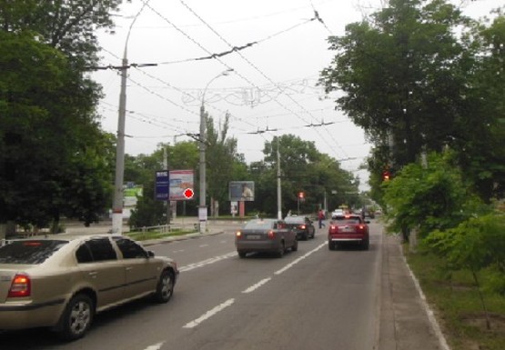 Фото рекламной плоскости по адресу Ушакова пр. - Перекопская ул. (BackLit)