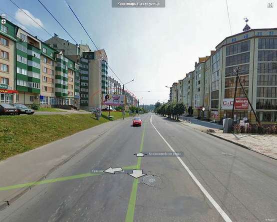 Фото рекламной плоскости по адресу Героїв Майдану,55 Фото рекламной плоскости по адресу Героїв Майдану,55