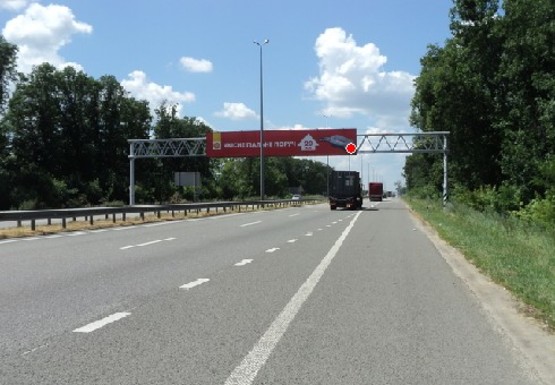 Фото рекламної площини за адресою Трасса M-06, Киев-Житомир, 45,300