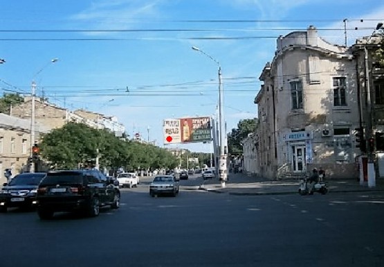 Фото рекламної площини за адресою Мясоедовская ул., 32 - Б. Хмельницкого ул.