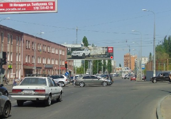 Фото рекламной плоскости по адресу Балковская ул. - Мельницкая, 24а ул.