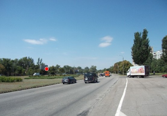Фото рекламной плоскости по адресу Набережная магистраль - Украинская ул.