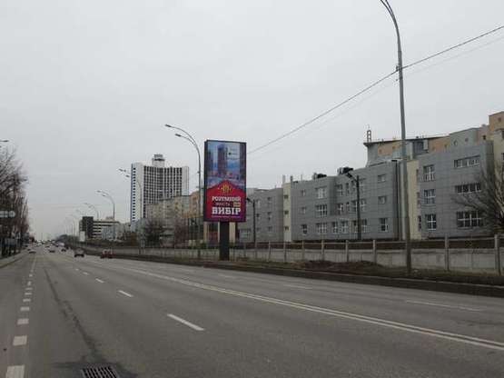 Фото рекламной плоскости по адресу Броварський просп., 11