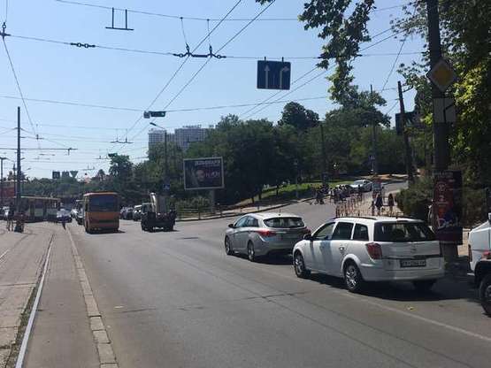 Фото рекламной плоскости по адресу Генуезська вул. - Посмітного вул.