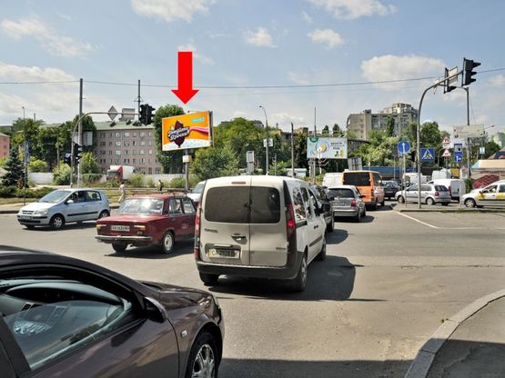 Фото рекламної площини за адресою Науки пр. / Столичное шоссе, ж/ д переезд, светофор, в сторону центра Фото рекламної площини за адресою Науки пр. / Столичное шоссе, ж/ д переезд, светофор, в сторону центра