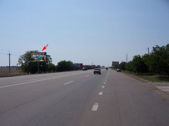 Фото рекламной плоскости по адресу Объезд г.Одесса 27+200 Б