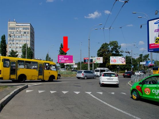 Фото рекламной плоскости по адресу Освободителей пр. / Броварской пр., в сторону Перова бул. Фото рекламной плоскости по адресу Освободителей пр. / Броварской пр., в сторону Перова бул.