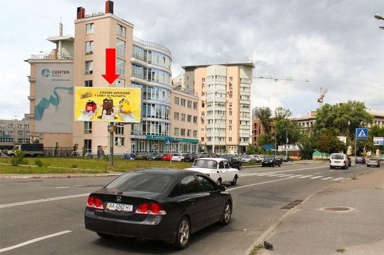Фото рекламной плоскости по адресу Окипной ул., 10, в сторону Броварской пр., ст. м. "Левобережная" Фото рекламной плоскости по адресу Окипной ул., 10, в сторону Броварской пр., ст. м. "Левобережная"