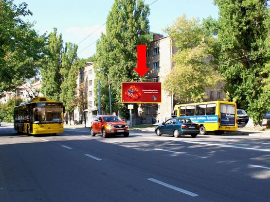 Фото рекламной плоскости по адресу Бойчука ул. (бывш. Киквидзе ул.), 33, в сторону Украинки бул.