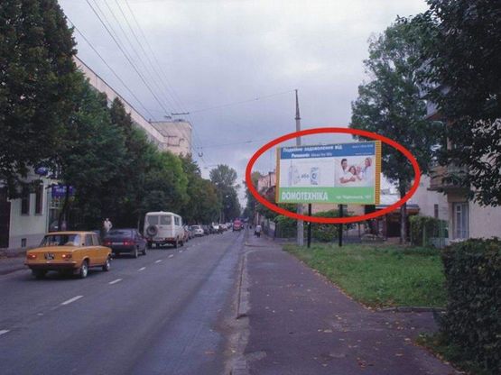 Фото рекламної площини за адресою Антоновича, 95