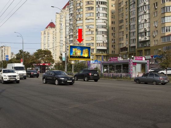 Фото рекламной плоскости по адресу Героев Сталинграда пр., 22, в сторону Тимошенко ул. Фото рекламной плоскости по адресу Героев Сталинграда пр., 22, в сторону Тимошенко ул.