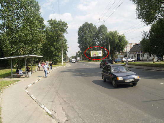 Фото рекламной плоскости по адресу Гетьмана Мазепи, 2