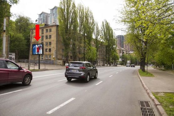 Фото рекламної площини за адресою Бойчука ул. (бывш. Киквидзе ул.), 33, из центра Фото рекламної площини за адресою Бойчука ул. (бывш. Киквидзе ул.), 33, из центра