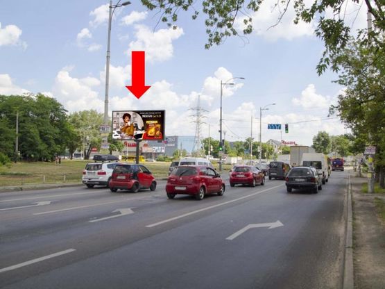 Фото рекламной плоскости по адресу Верховного Совета бул., 36, перед ТЦ "Проспект", супермаркетами "Фокстрот", "Ашан" ст. м. Черниговская Фото рекламной плоскости по адресу Верховного Совета бул., 36, перед ТЦ "Проспект", супермаркетами "Фокстрот", "Ашан" ст. м. Черниговская