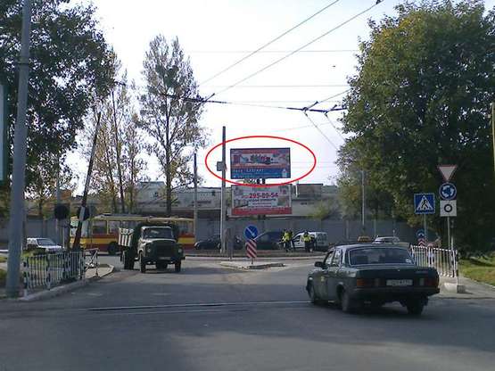 Фото рекламної площини за адресою Зелена - вул. Дж. Вашінгтона,  верхній