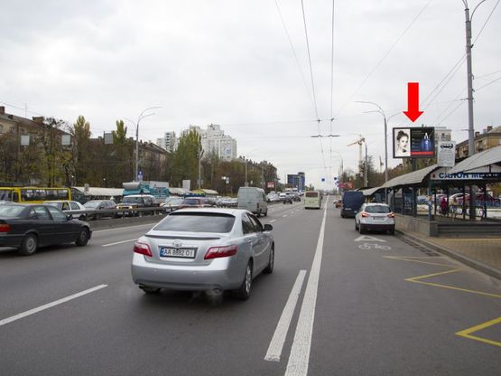 Фото рекламной плоскости по адресу Дружбы Народов бул., 23, ст. м. "Дружбы Народов", в сторону ст. м. "Лыбидская" Фото рекламной плоскости по адресу Дружбы Народов бул., 23, ст. м. "Дружбы Народов", в сторону ст. м. "Лыбидская"