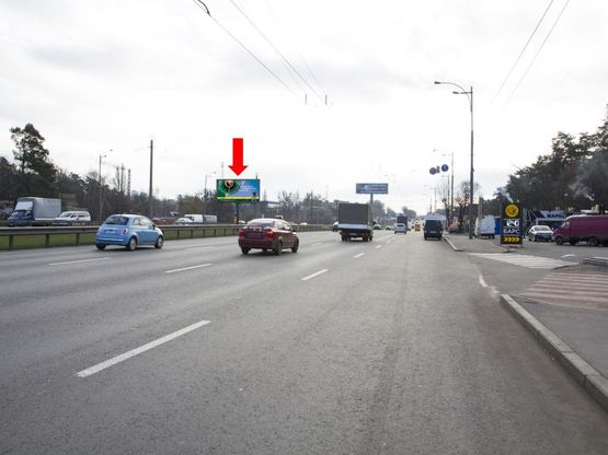 Фото рекламной плоскости по адресу Кольцевая дорога, 200 м. от заправки "Shell", в сторону ТЦ "Диамант", "4Room", пр. Курбаса