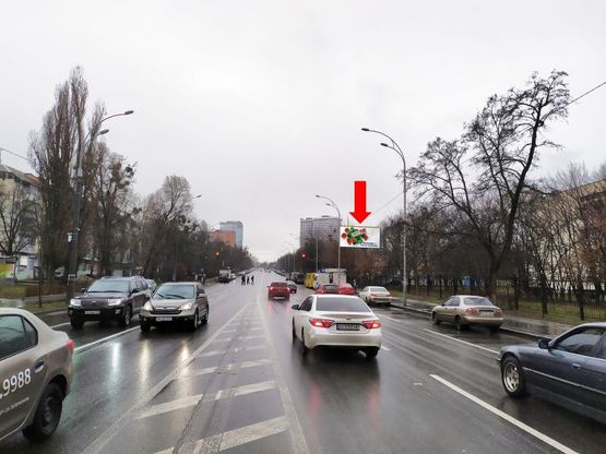 Фото рекламной плоскости по адресу Васильковская ул. 90-А, в сторону ст.м. "Выставочный центр" Фото рекламной плоскости по адресу Васильковская ул. 90-А, в сторону ст.м. "Выставочный центр"