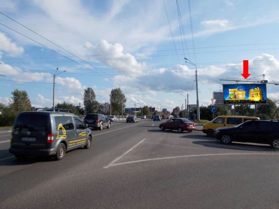 Фото рекламной плоскости по адресу Стрыйская ул. / Луганская ул., ж/д мост, из центра Фото рекламной плоскости по адресу Стрыйская ул. / Луганская ул., ж/д мост, из центра