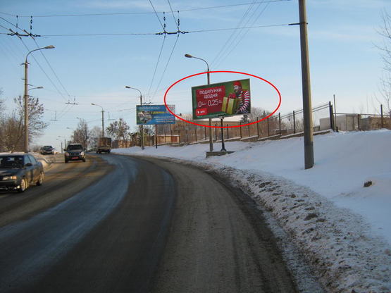 Фото рекламної площини за адресою Глушець - вул. Бринського