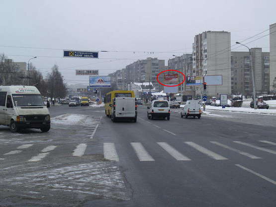 Фото рекламной плоскости по адресу Соборності - пр. Молоді (Загс) Фото рекламной плоскости по адресу Соборності - пр. Молоді (Загс)