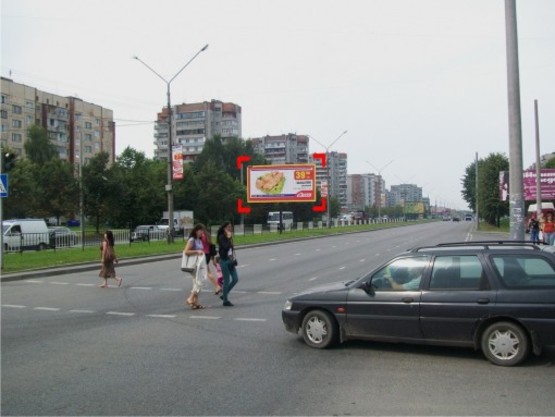 Фото рекламной плоскости по адресу вул. Наукова, 62 (на р/с, з вул. Кн. Ольги), призма 3 Фото рекламной плоскости по адресу вул. Наукова, 62 (на р/с, з вул. Кн. Ольги), призма 3