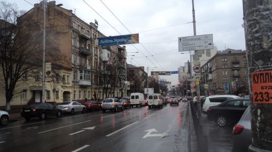 Фото рекламної площини за адресою Жилянская ул., 110 Фото рекламної площини за адресою Жилянская ул., 110