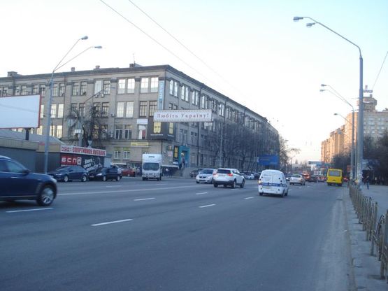 Фото рекламної площини за адресою Довженко ул., Фото рекламної площини за адресою Довженко ул.,