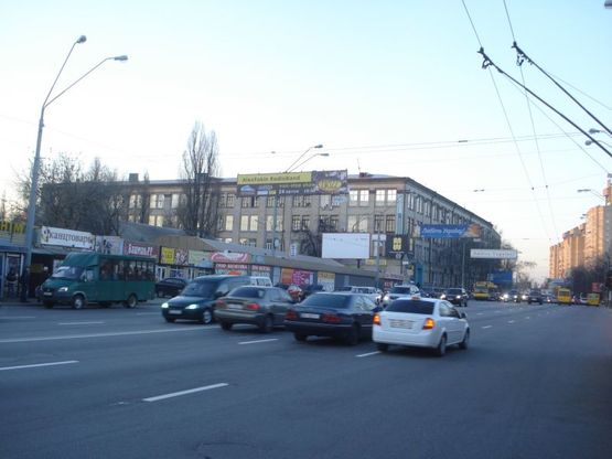 Фото рекламної площини за адресою Довженко ул., Фото рекламної площини за адресою Довженко ул.,