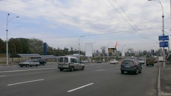 Фото рекламной плоскости по адресу Дружбы Народов бул., мост Патона Фото рекламной плоскости по адресу Дружбы Народов бул., мост Патона