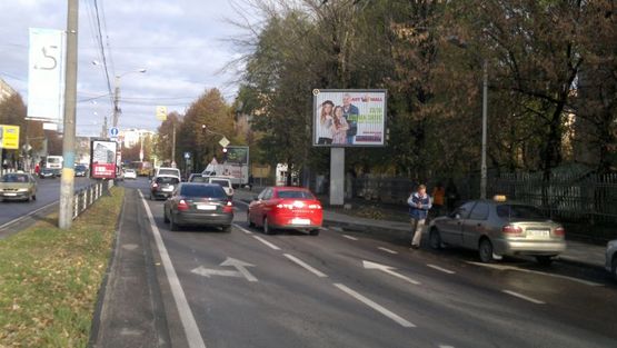 Фото рекламної площини за адресою Чорновола В пр. / Химическая ул. Фото рекламної площини за адресою Чорновола В пр. / Химическая ул.
