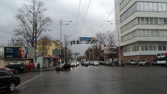 Фото рекламної площини за адресою Жилянская ул., 22 Фото рекламної площини за адресою Жилянская ул., 22