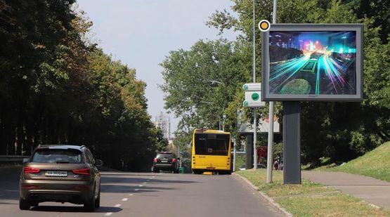 Фото рекламної площини за адресою Борщаговская ул. 14