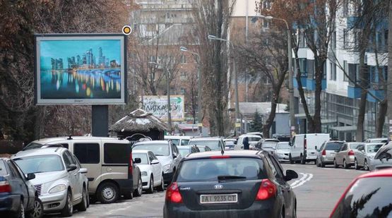 Фото рекламної площини за адресою Шолуденко ул. 1а, к пр.Победы Фото рекламної площини за адресою Шолуденко ул. 1а, к пр.Победы