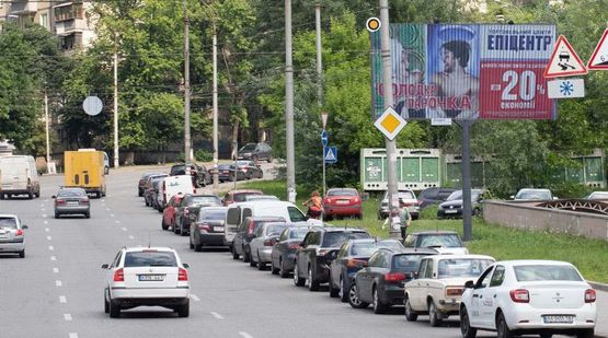 Фото рекламной плоскости по адресу Щусева Академика ул., ст.м. Сырец