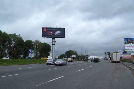 Фото рекламної площини за адресою Кільцева дорога, : СТО "Сканія"  (в напр. Одеської площі)