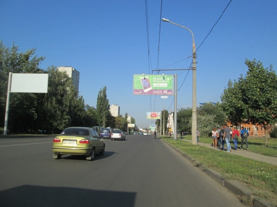 Фото рекламной плоскости по адресу Юбилейный просп.(50-ти летия ВЛКСМ просп) - Верхоянская ул., (Hotel&Spa "Miami", бильярд, маркет "Дигма", ПриватБанк, Библиотека), в направл. ул. Академика Павлова Фото рекламной плоскости по адресу Юбилейный просп.(50-ти летия ВЛКСМ просп) - Верхоянская ул., (Hotel&Spa "Miami", бильярд, маркет "Дигма", ПриватБанк, Библиотека), в направл. ул. Академика Павлова