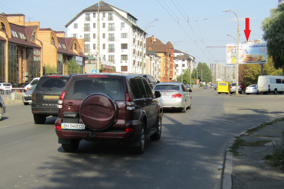 Фото рекламної площини за адресою Вильямса Ак. ул., 17/11 (маркет "Сильпо", комплекс "Лавилиа"), в направ. Голосеевского просп. Фото рекламної площини за адресою Вильямса Ак. ул., 17/11 (маркет "Сильпо", комплекс "Лавилиа"), в направ. Голосеевского просп.