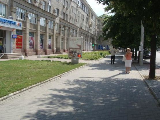 Фото рекламної площини за адресою пр. Соборний — вул. Добролюбова, №3 Фото рекламної площини за адресою пр. Соборний — вул. Добролюбова, №3