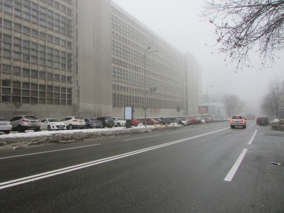 Фото рекламної площини за адресою Кловський узвіз, 7