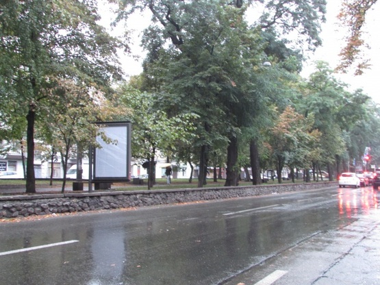 Фото рекламной плоскости по адресу Нижній Вал, 49 бульварна частина